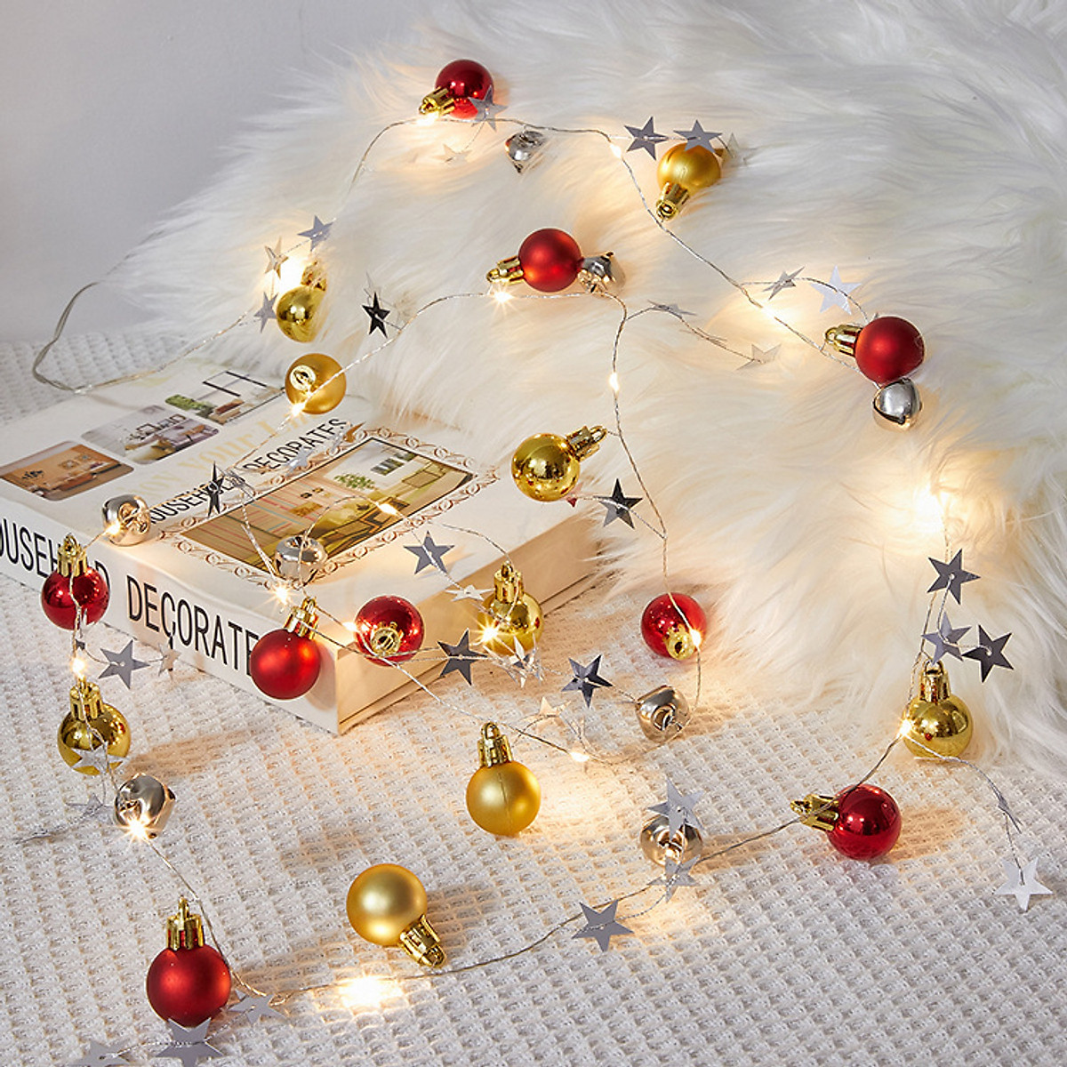 Đ&egrave;n led trang tr&iacute; Noel