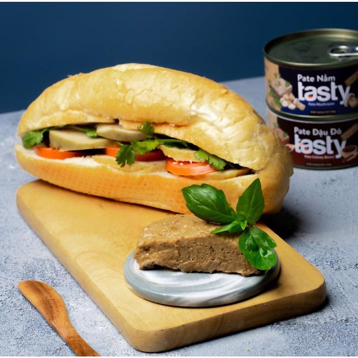 Pate đậu đỏ thuần hữu cơ LOTUS HFC 120g, pate chay hữu cơ chất mịn cung cấp chất dinh dưỡng khoáng chất