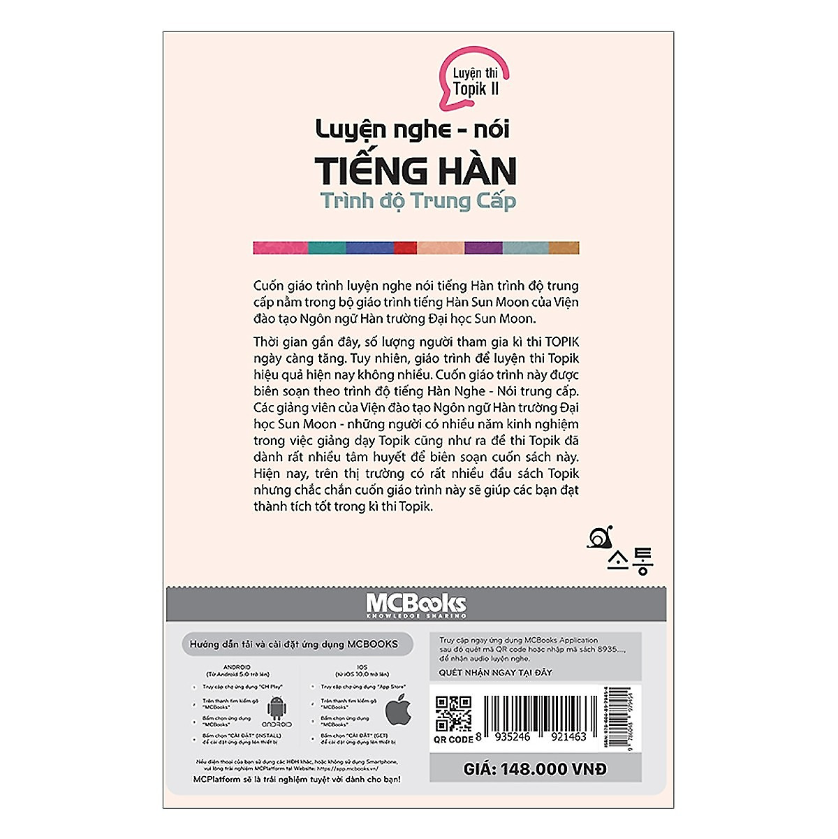 Luyện Nghe - Nói Tiếng Hàn Trình Độ Trung Cấp (Tặng kèm Kho Audio Books)