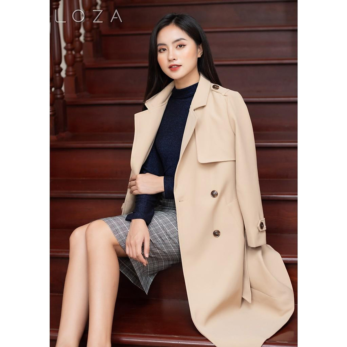 Top với hơn 70 về áo măng tô nữ màu be
