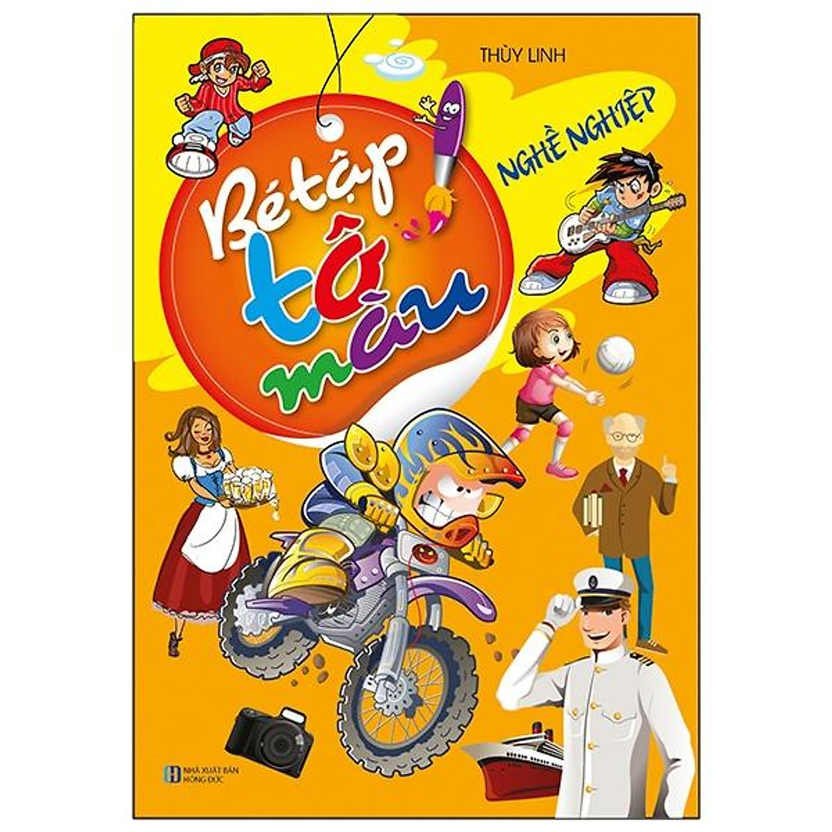 Tranh tô màu  Nghề nghiệp