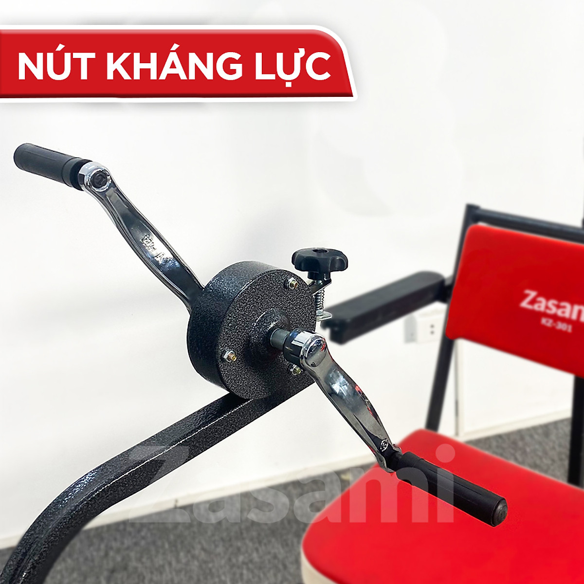 Thiết Bị Phục Hồi Chức Năng Zasami KZ cải tiến có đai giữ cố định người bệnh 3 trong 1