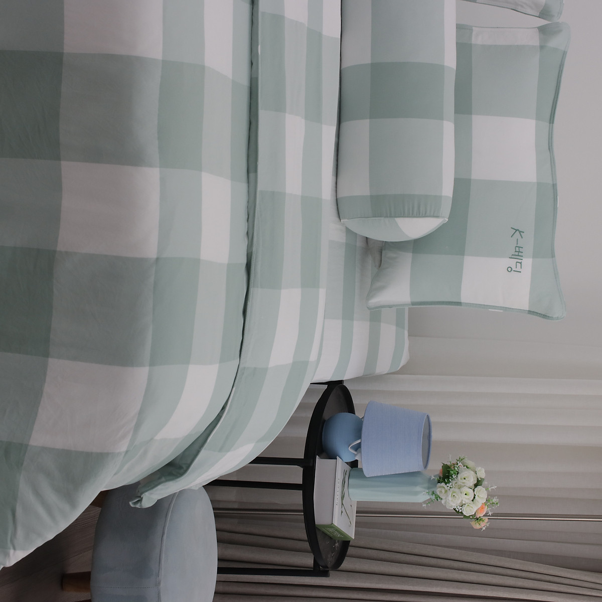 Chăn bốn mùa nhuộm sợi công nghệ Yarn Dyed K-Bedding KPCD 203 (200x220cm)
