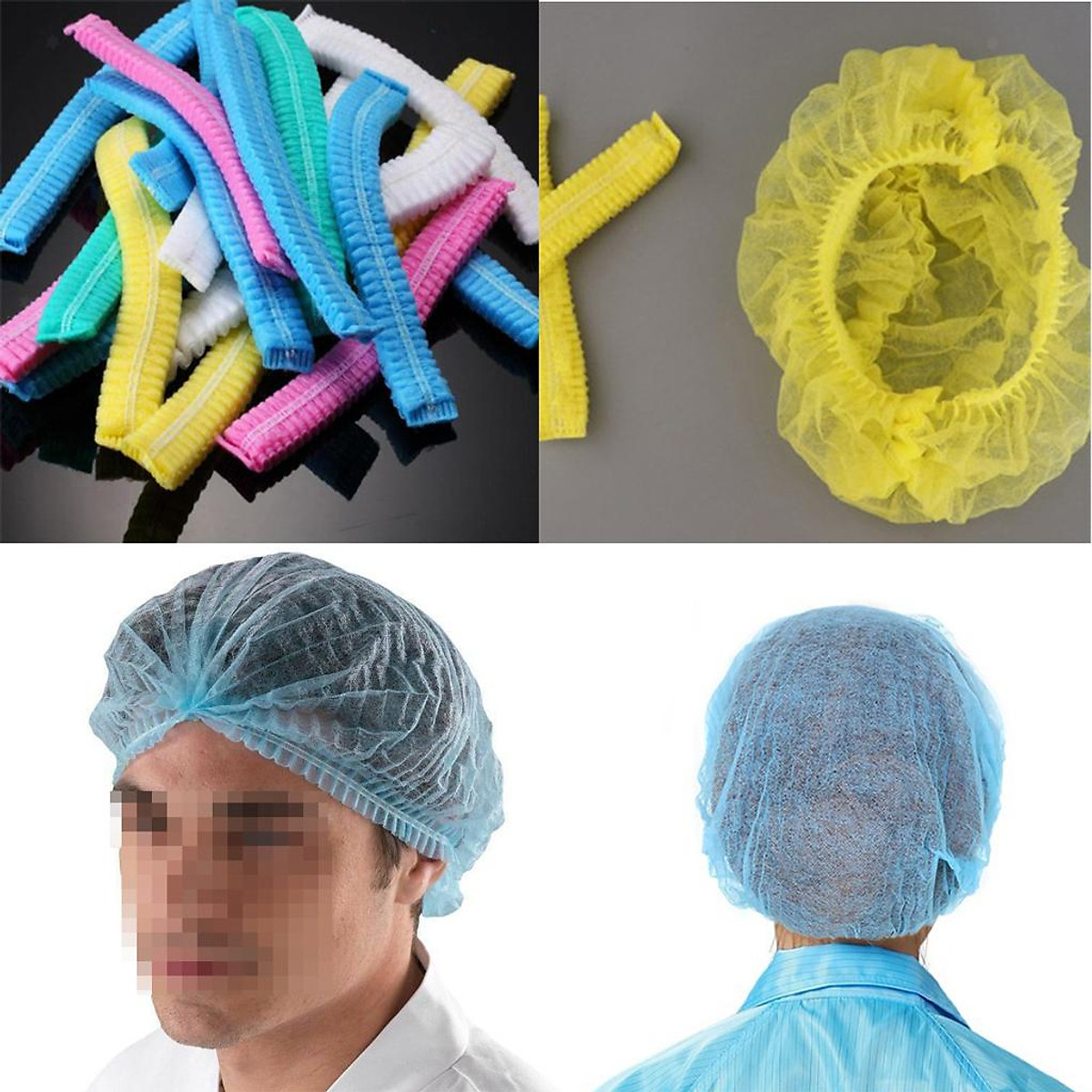 Mua 600x Disposable Cap Non Woven Hats Kitchen Hair Salon Industrial Factory, Disposable Nonwoven Cap Dustproof Hats, Head Cover Industrial Mua 600x Disposable Cap Non Woven Hats Kitchen Hair Salon Industrial Factory, Disposable Nonwoven Cap Dustproof Hats, Head Cover Industrial