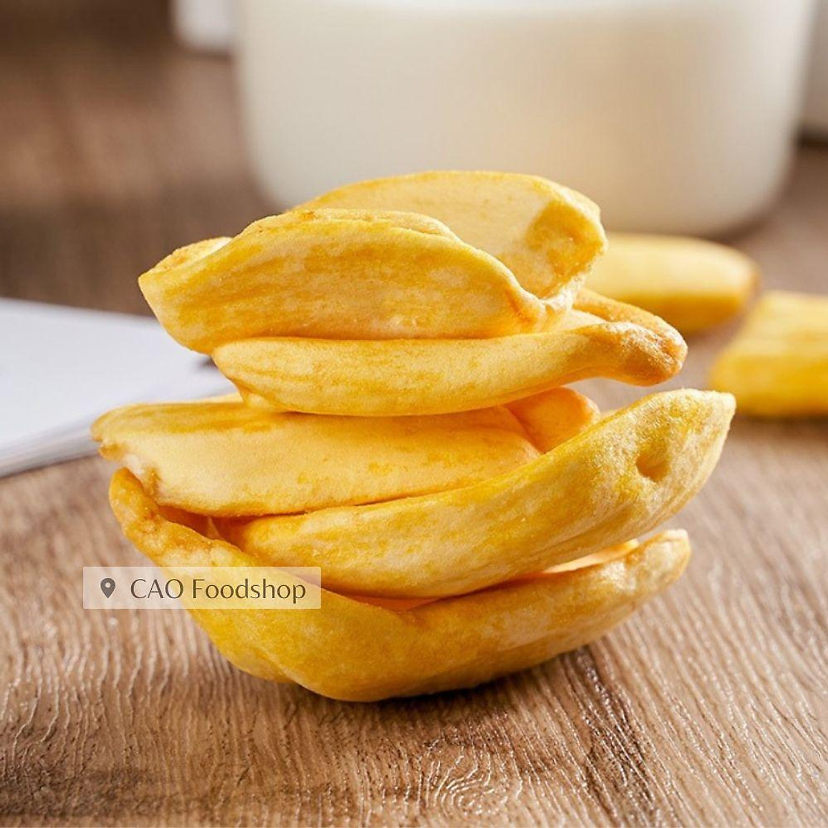 500GR] Mít thái sấy giòn CAO Food từ mít Thái tự nhiên 100% sấy giòn