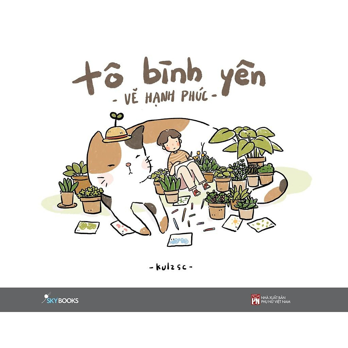 Sách - Tô Bình Yên - Vẽ Hạnh Phúc ( tặng kèm bookmark Thiết kế )