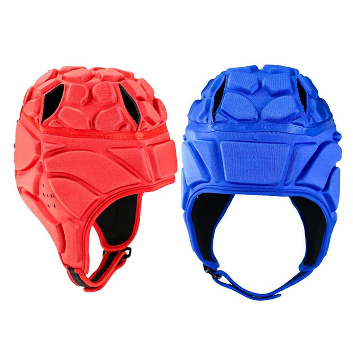 2x Rugby Headguard Scrum Cap Soccer Football Head Protection Soft Shell