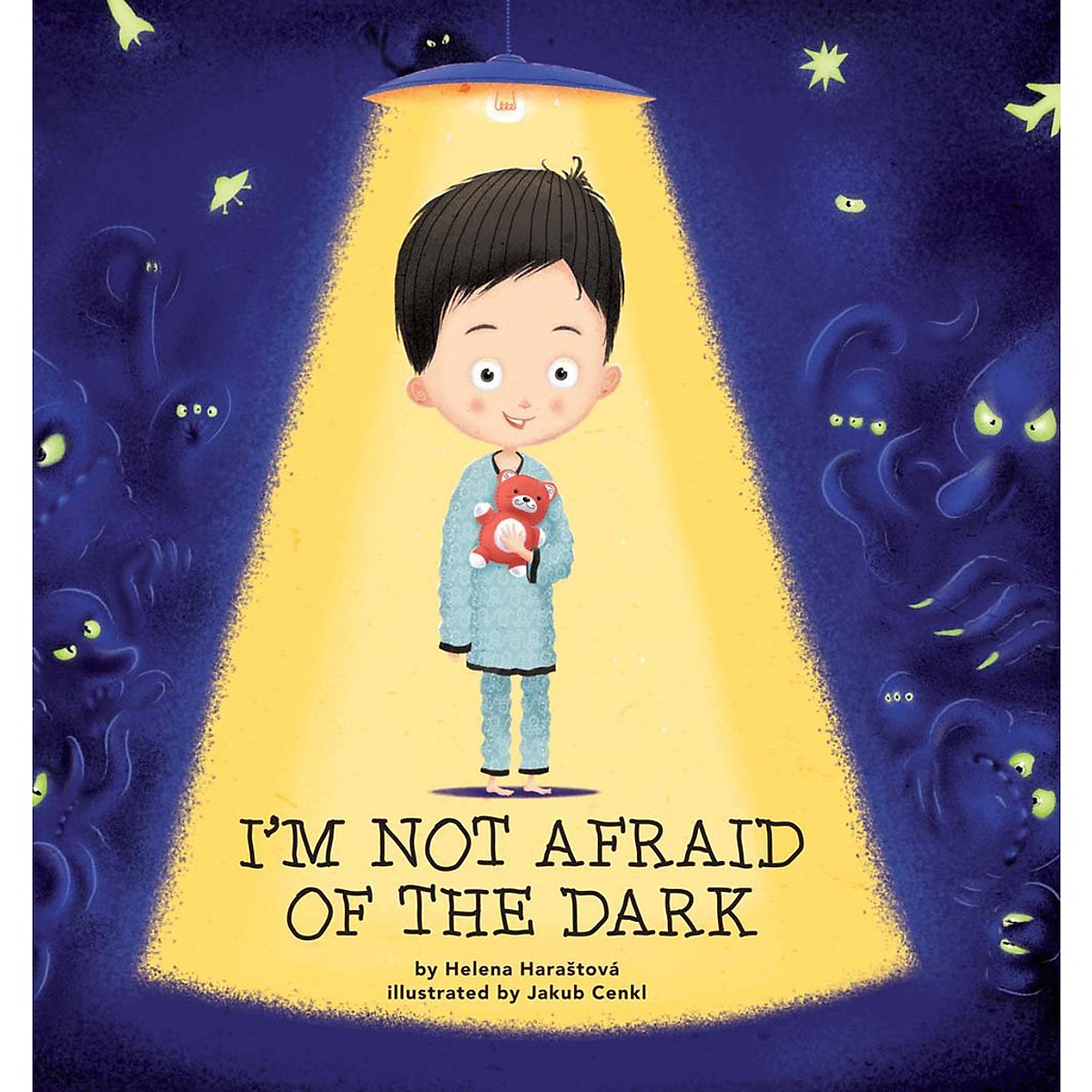 Sách Truyện Tranh Cho Trẻ - I'm Not Afraid Of The Dark (Tôi Không Sợ Bóng Tối) - Sách Truyện Tranh Giúp Trẻ Vừa Chơi Vừa Học Tiếng Anh, Dành Cho Các Bạn Từ 4 Tuổi - NHÀ SÁCH GIÁO DỤC QUỐC TẾ, Bìa Cứng, In màu