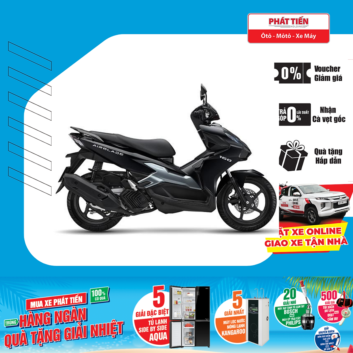 Xe máy Honda Air Blade 160 Tiêu Chuẩn 2025