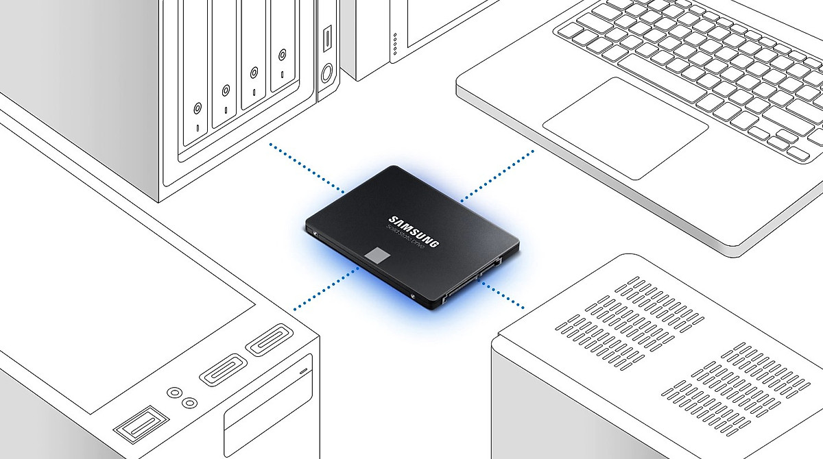 Ổ Cứng gắn trong SSD Samsung 870 EVO 2.5 inch sata III - Hàng Nhập Khẩu