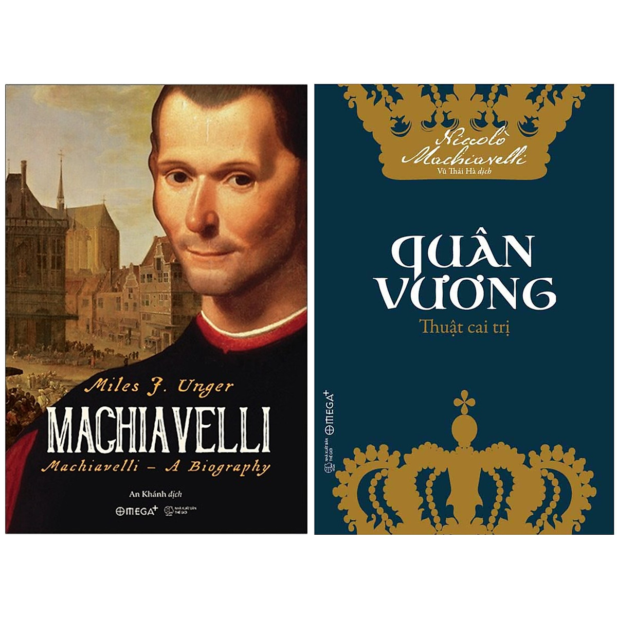 Combo Sách : MACHIAVELLI + Quân Vương - Thuật Cai Trị