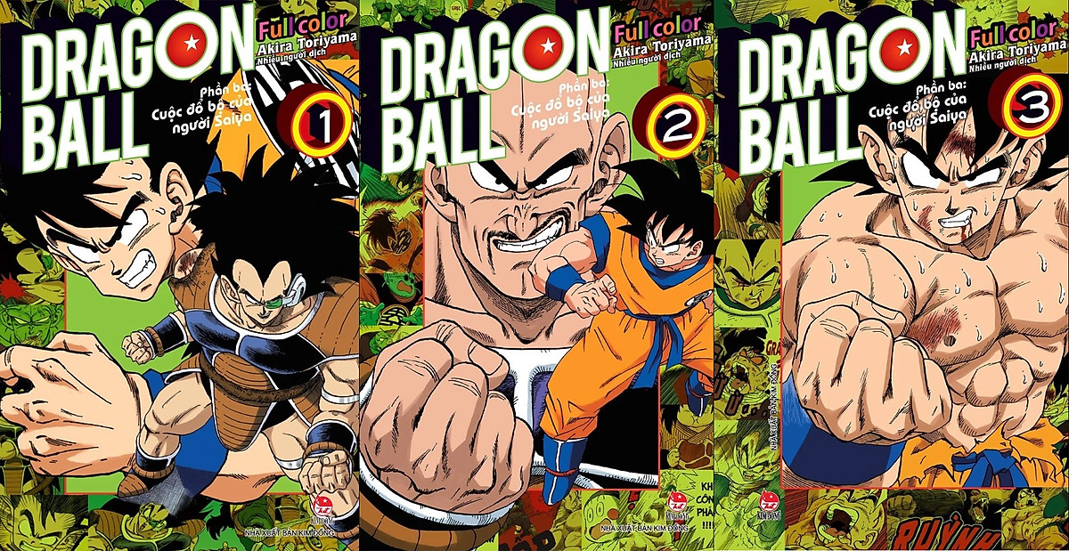 Mua Trọn Bộ - Dragon ball full color - Phần ba - Tập 1 Đến Tập 3