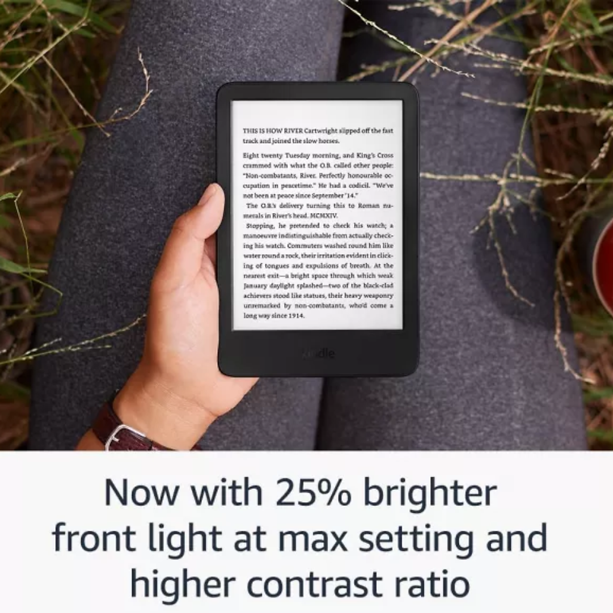 Máy đọc sách New Kindle 2024 16GB - Không quảng cáo - Hàng chính hãng