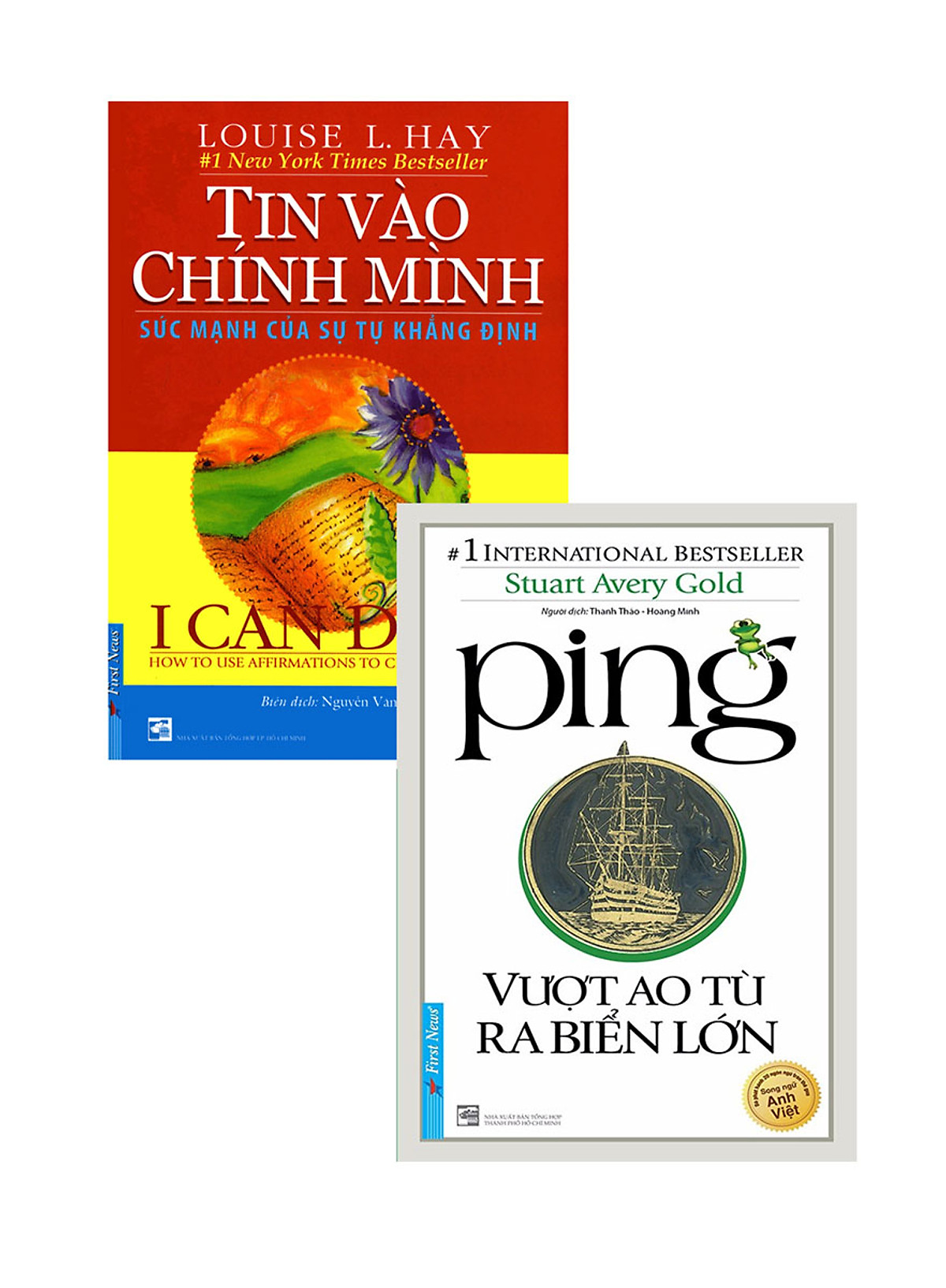 Combo Ping- Vượt Ao Tù Ra Biển Lớn + I Can Do It - Tin Vào Chính Mình (Bộ 2 Cuốn)