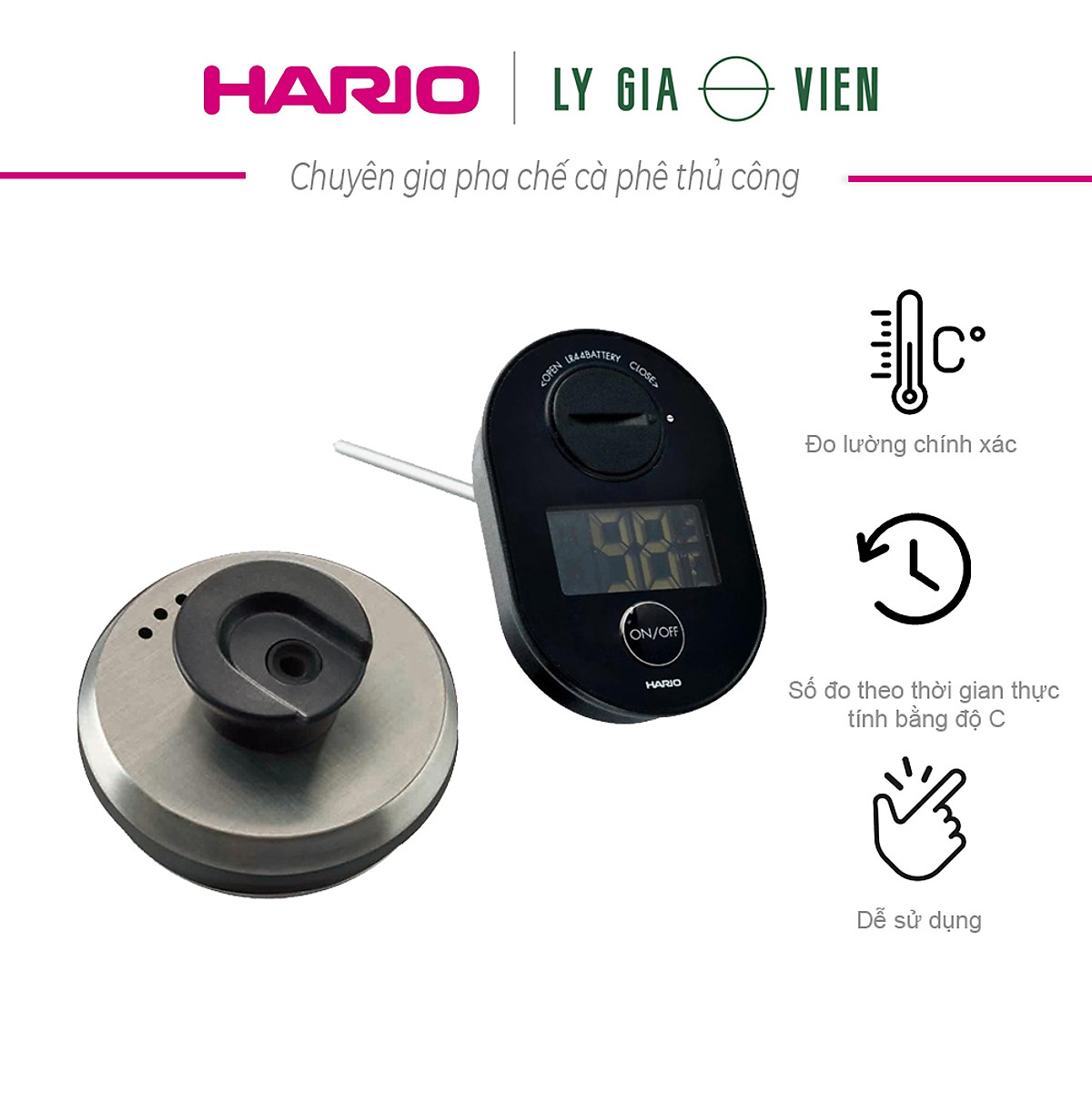 Hario V60 Drip Thermometer Overview 