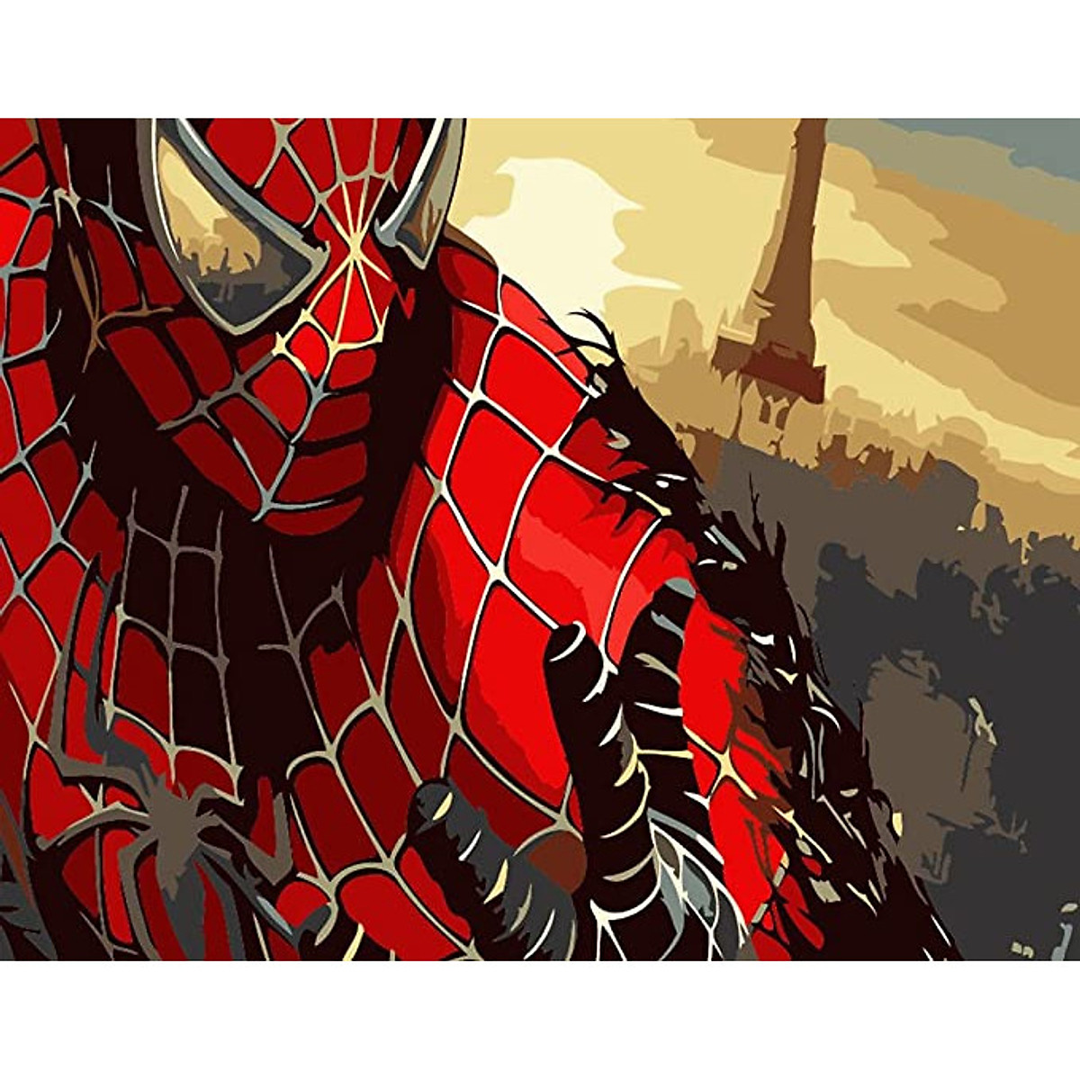 Tranh Tô Màu Người Nhện  Siêu Anh Hùng Spider Man