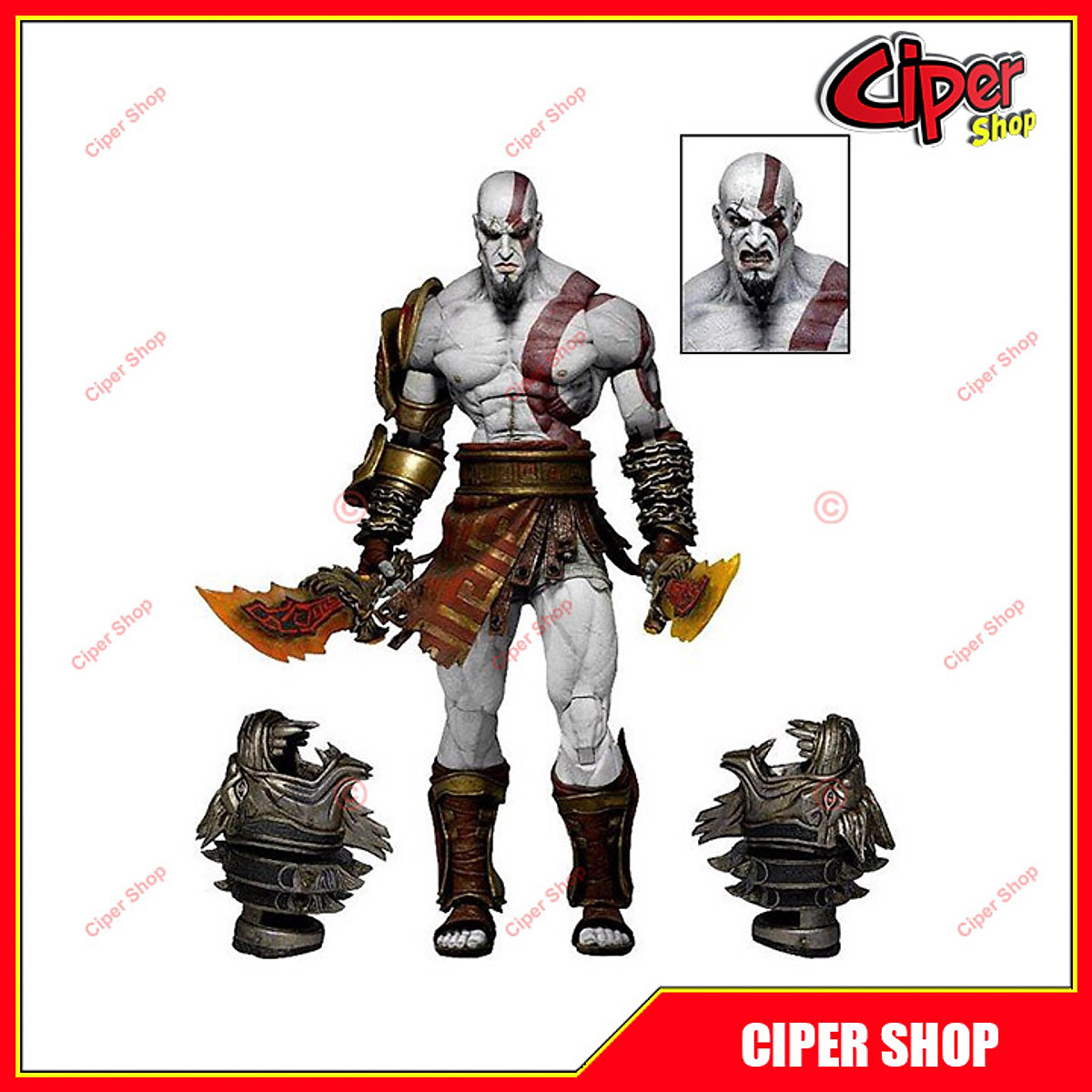Mua Mô Hình Kratos Thần Chiến Tranh God Of War 3 Neca Giá Rẻ