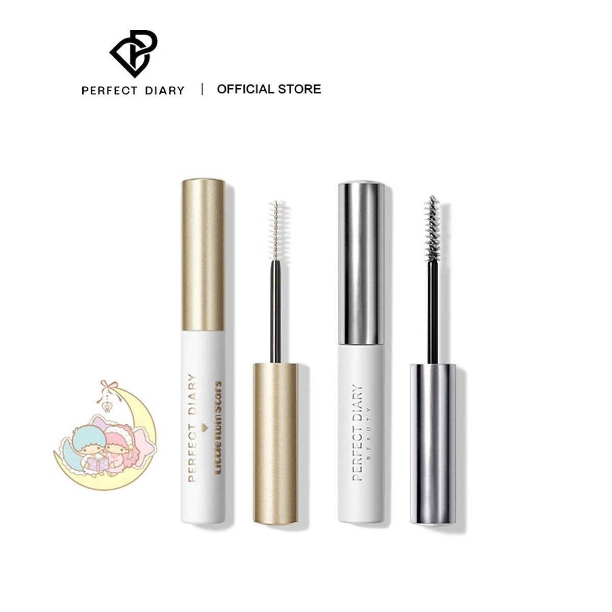 Mascara Perfect Diary Uốn Cong Và Kéo Dài Lông Mi Hoàn Hảo 2.5g Sanrio