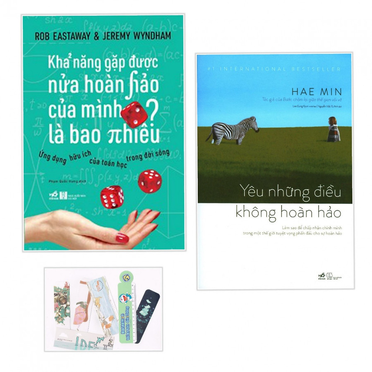 Combo Yêu Những Điều Không Hoàn Hảo + Khả Năng Gặp Được Nửa Hoàn Hảo Của Mình Là Bao Nhiêu? - (Tặng Kèm Bookmark Yêu Thương)