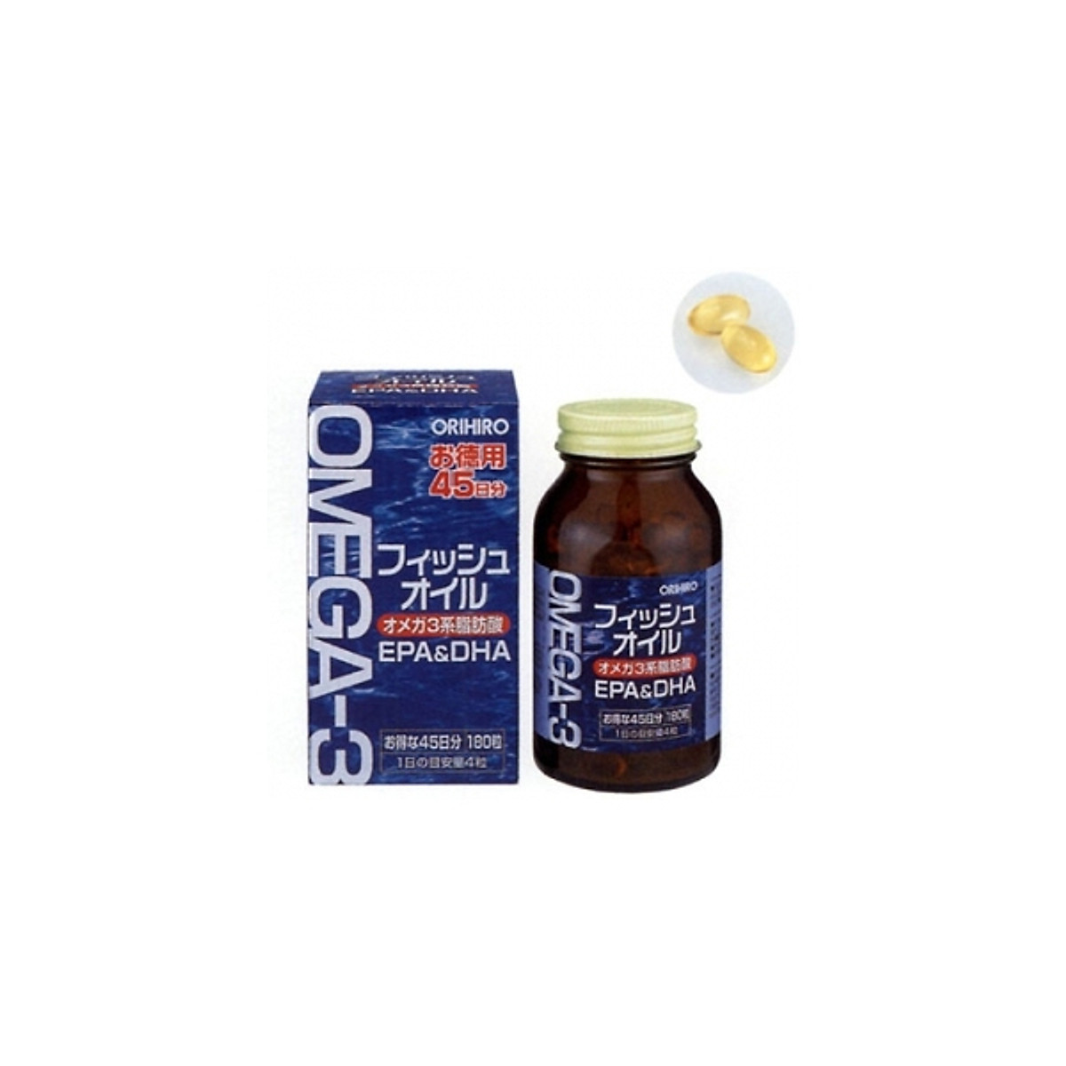 Thực Phẩm Chức Năng Dầu Cá Omega -3 Orihiro Nhật Bản | Tiki
