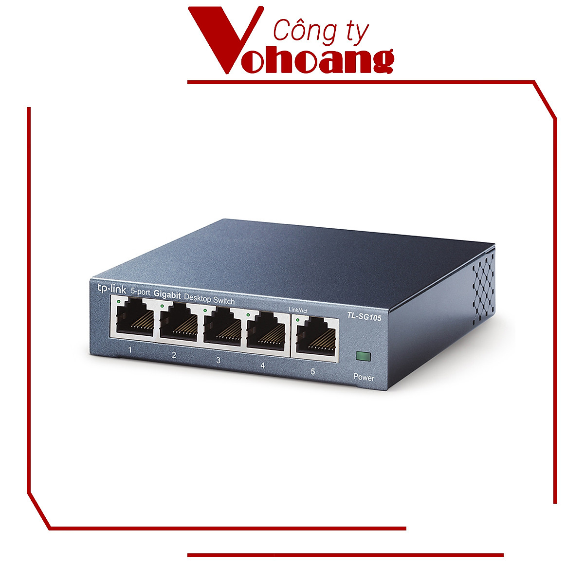 TP-Link TL-SG105 - Switch Để Bàn 5 Cổng Gigabit - Hàng Chính Hãng