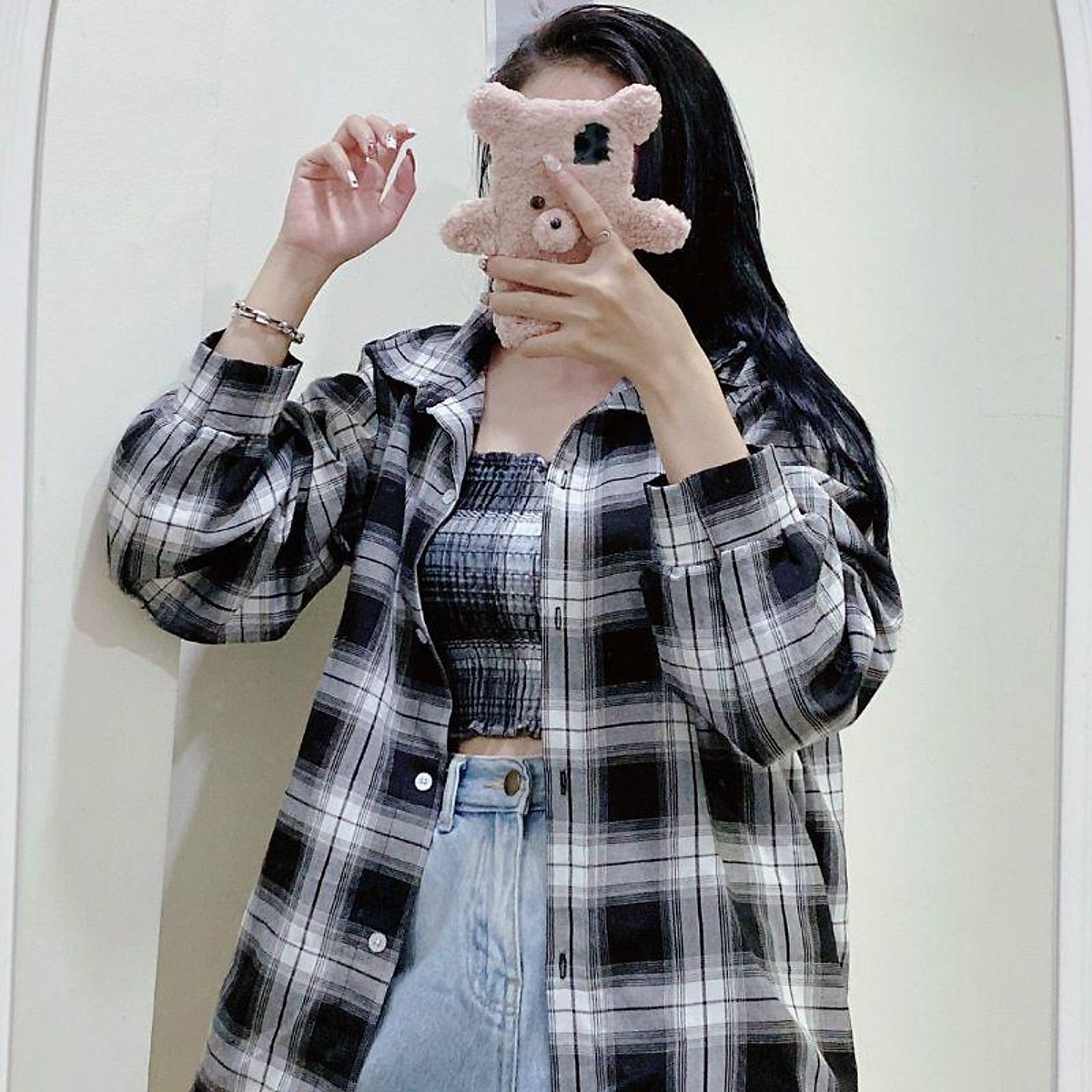 8 mẫu áo sơ mi nữ khoác ngoài đẹp và điệu đà cá tính nhất