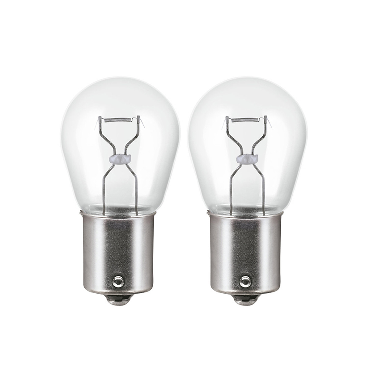 Combo 2 Bóng Đèn Sau 1 Tim OSRAM Original P21W 12V 21W (Chân Thẳng)