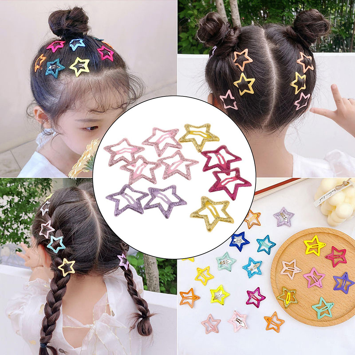 Hair Clips Stylish Hairpin Barrette for Children Hair Styling - Phụ kiện thời trang khác Hair Clips Stylish Hairpin Barrette for Children Hair Styling - Phụ kiện thời trang khác