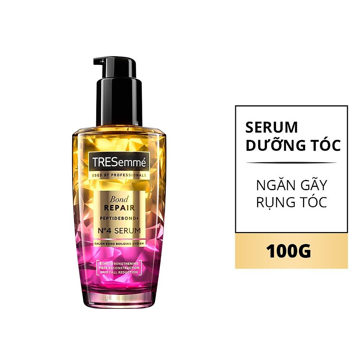 Serum Dưỡng Tóc Tresemme Bond Repair Peptidebond+ No 4 Serum 100ml