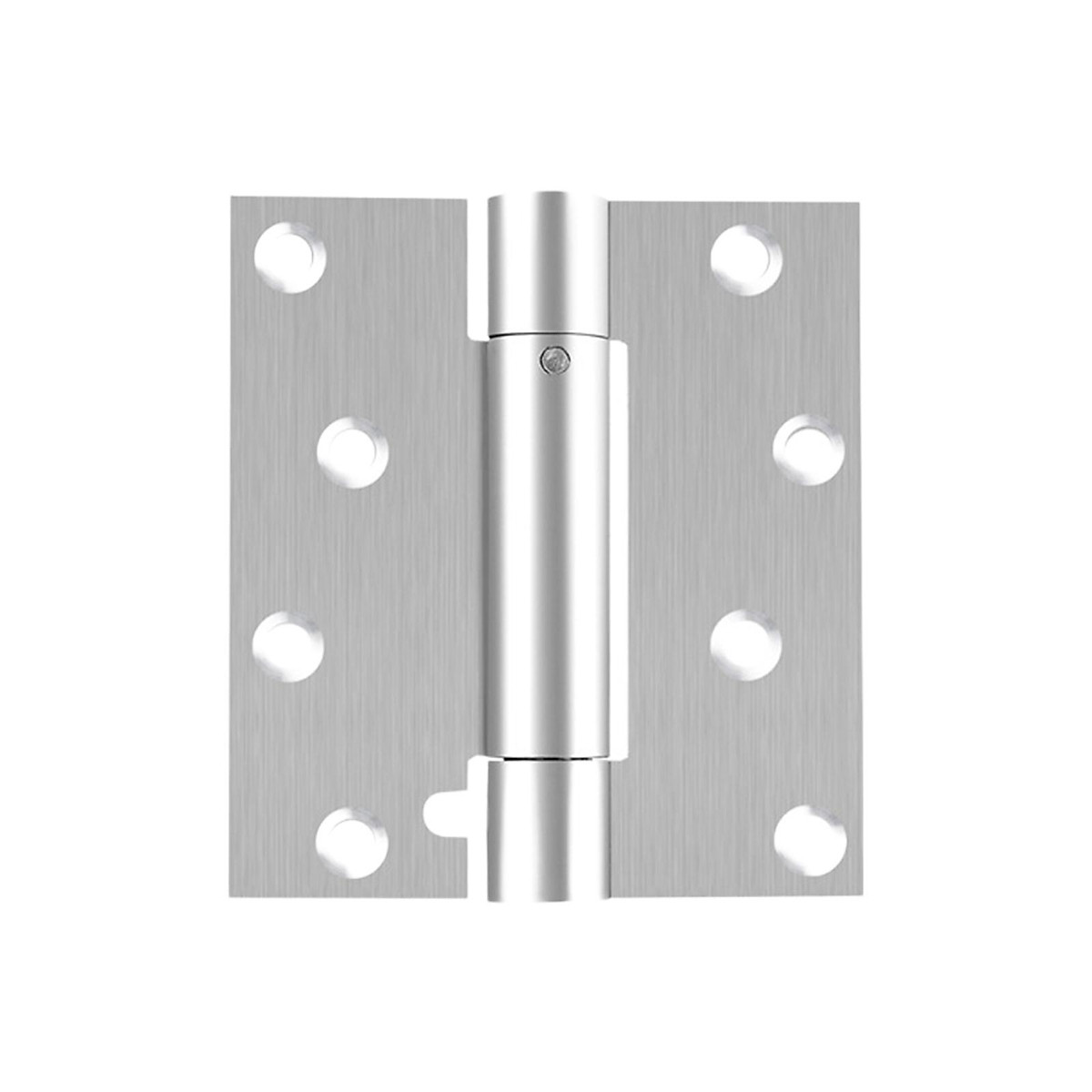 2 Pieces Self Closing Door Hinges Silent Spring Loaded Hinges for Front