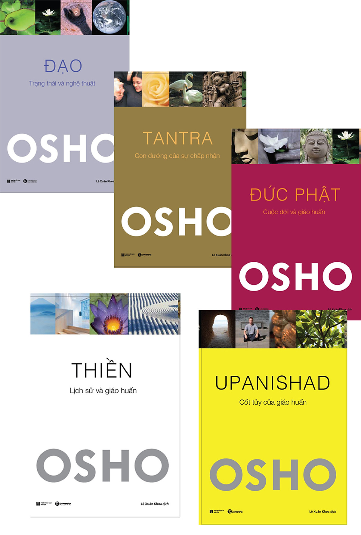Combo Phật Pháp Ứng Dụng : Osho – Upanishad + Osho – Thiền + Osho – Đức Phật + Osho -Tantra + Osho - Đạo