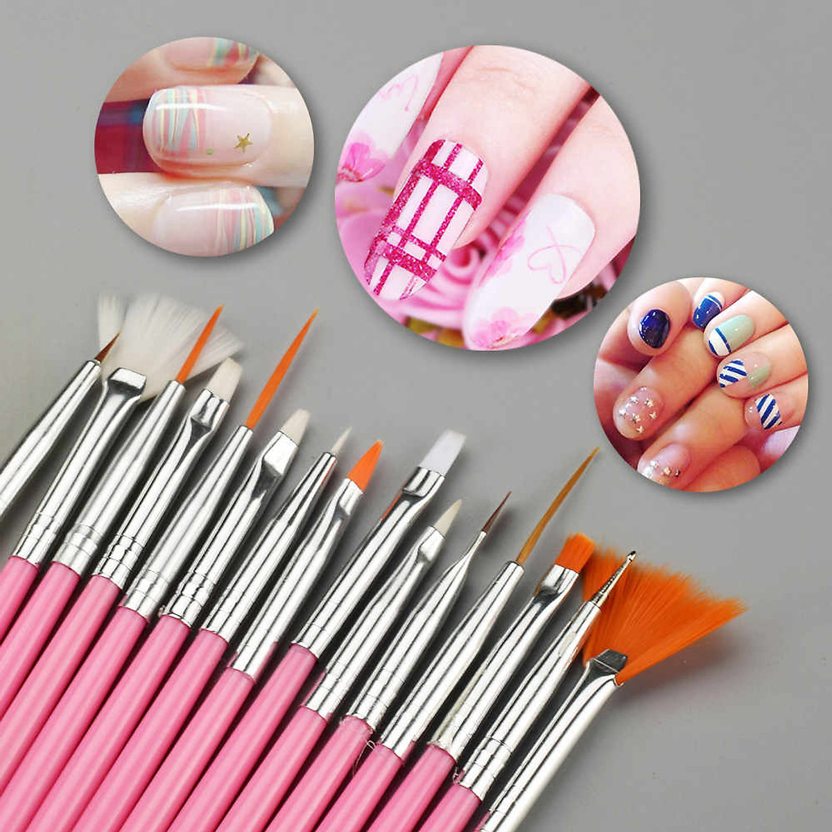 Gợi ý những mẫu nail cọ nét đẹp và cách cọ nét nail tại nhà cực dễ