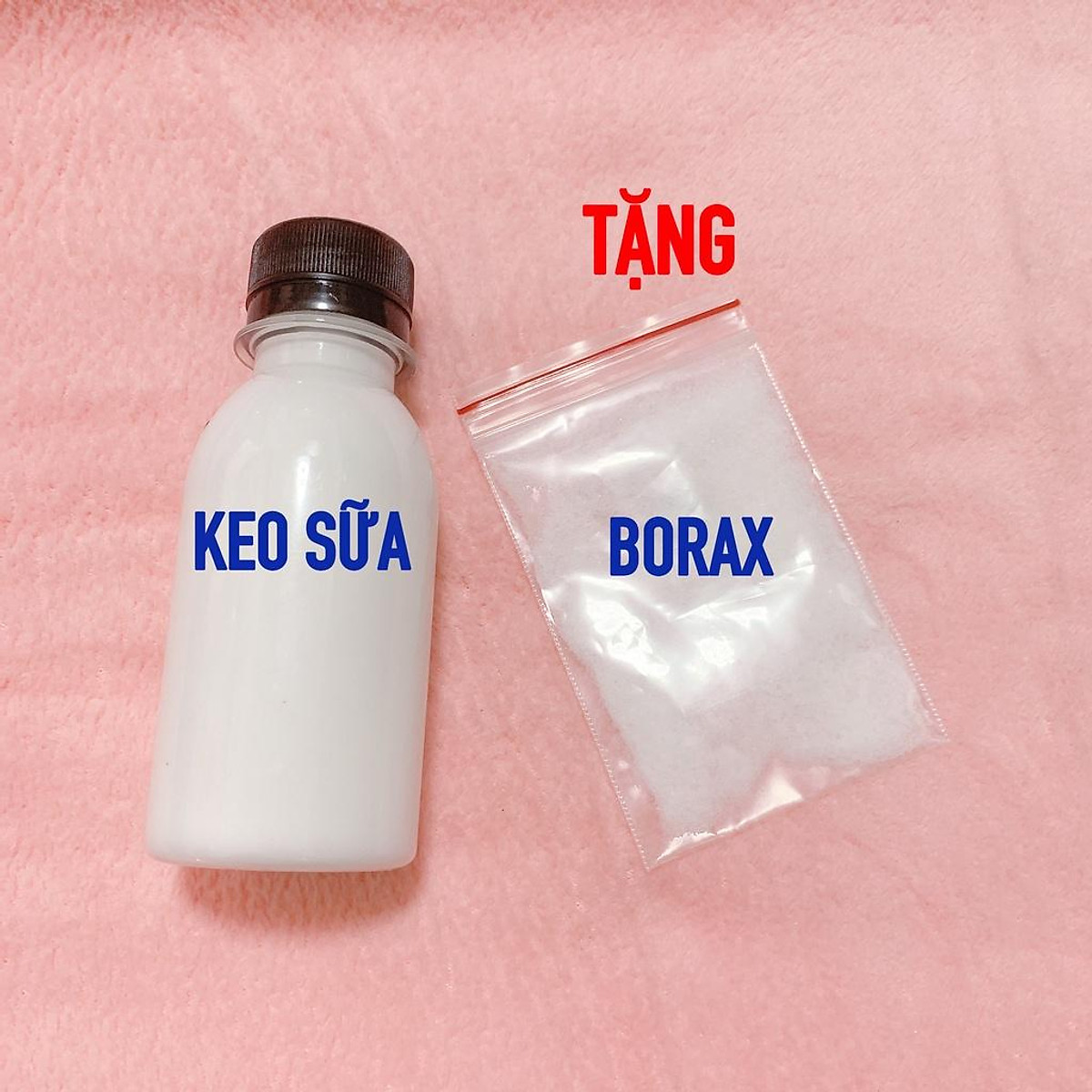 Chai Keo Sữa ATM 100ml Đóng Chai - Tặng 20gram borax - Nguyên Liệu Làm Slime Chai Keo Sữa Atm 100Ml Đóng Chai - Tặng 20Gram Borax - Nguyên Liệu Làm Slime