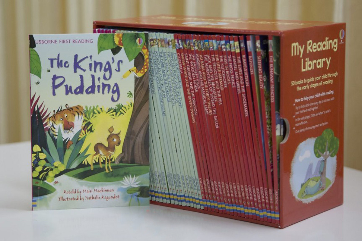 Usborne My Reading Library - Bộ Đỏ 50 cuốn