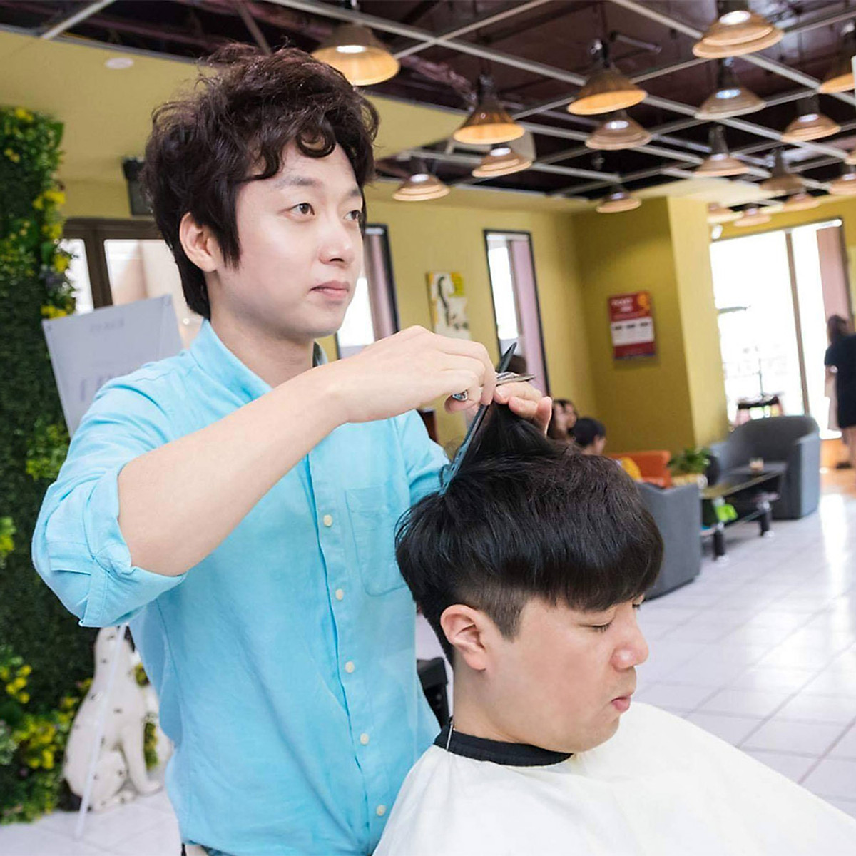 Mua Cắt Tóc Tạo Kiểu Cho Nam Tại Hint Korean Hair Salon