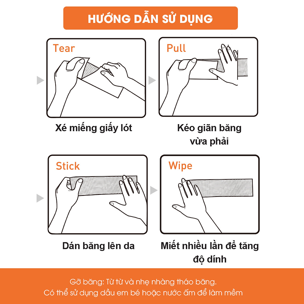 Băng dán cơ thể thao GoodFit Gotape, cuộn Pre-cut, 5cm*5m, chất liệu Rayon cao cấp, không chứa cao su