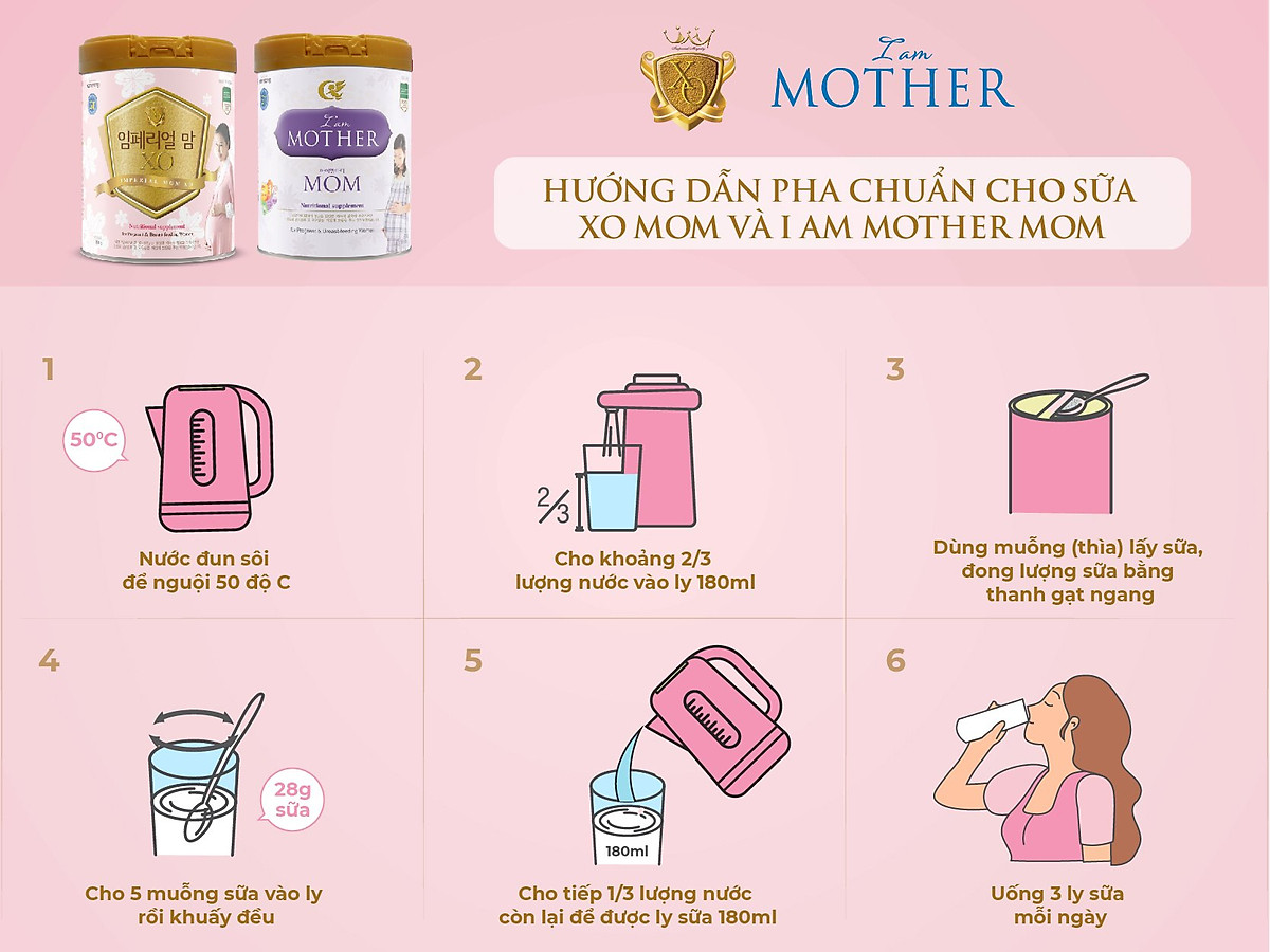 Sữa Bột Namyang Imperial Mom XO GT 800g