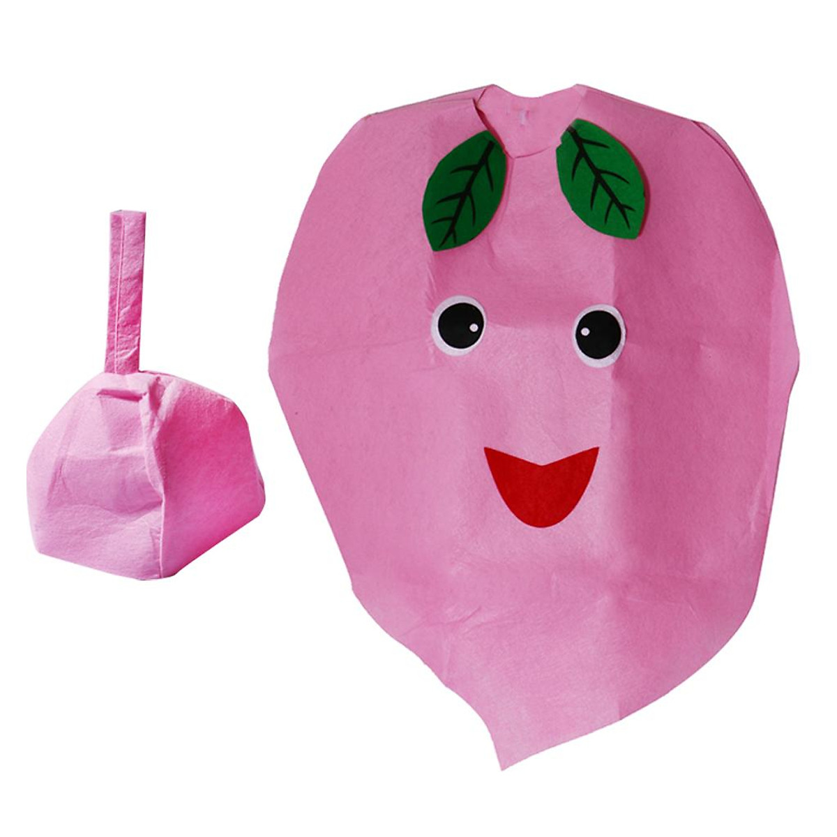 Kids Juicy Peach Suit for Children's Day Party Costume Fruit Fancy Dress