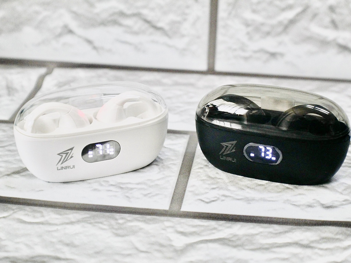 Tai Nghe Bluetooth Kẹp Tai Thể Thao Linrui GT350 Nhỏ Gọn, Bass Hay - Hàng Chính Hãng