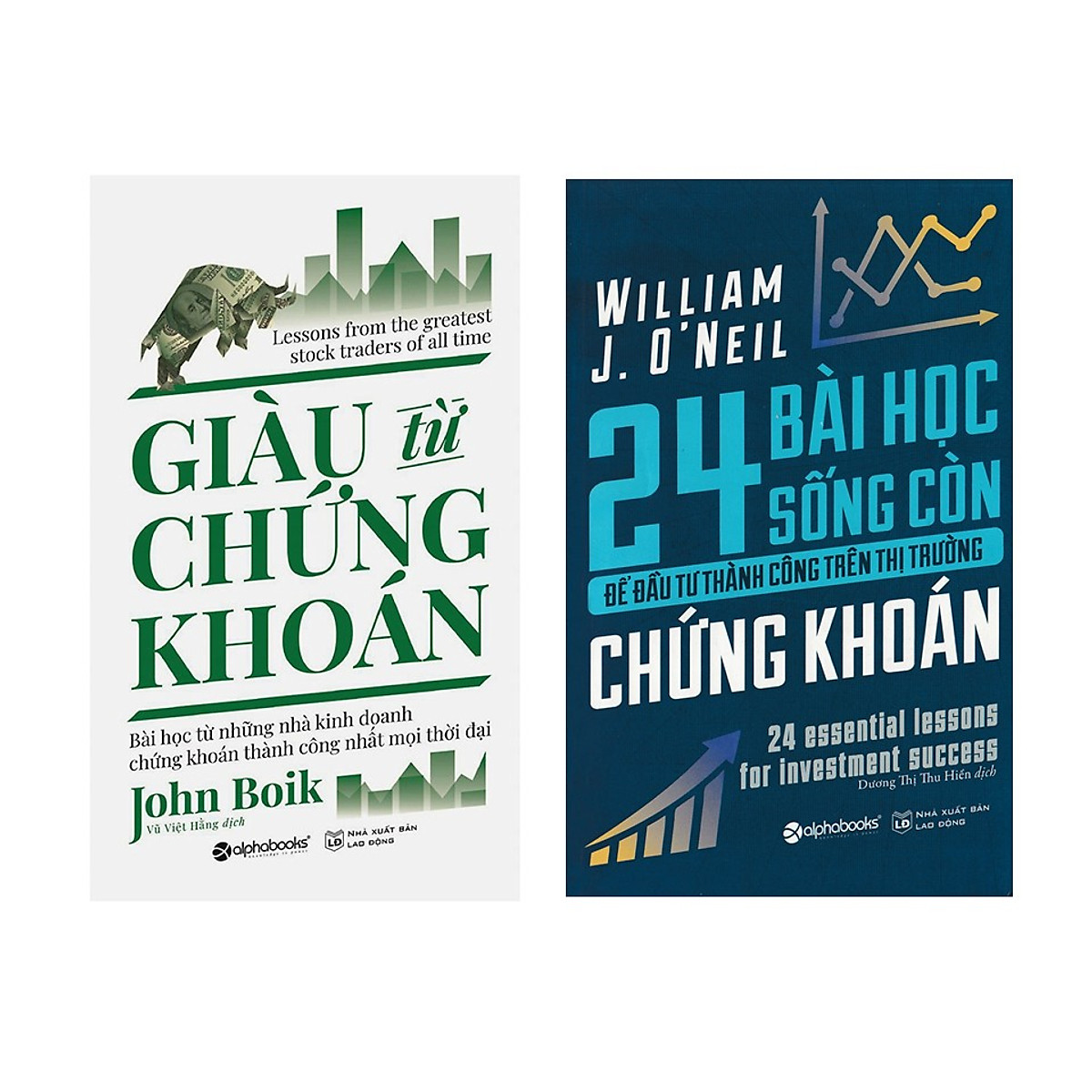 Combo Kỹ Năng Đầu Tư Chứng Khoán: Giàu Từ Chứng Khoán + 24 Bài Học Sống Còn Để Đầu Tư Thành Công Trên Thị Trường Chứng Khoán