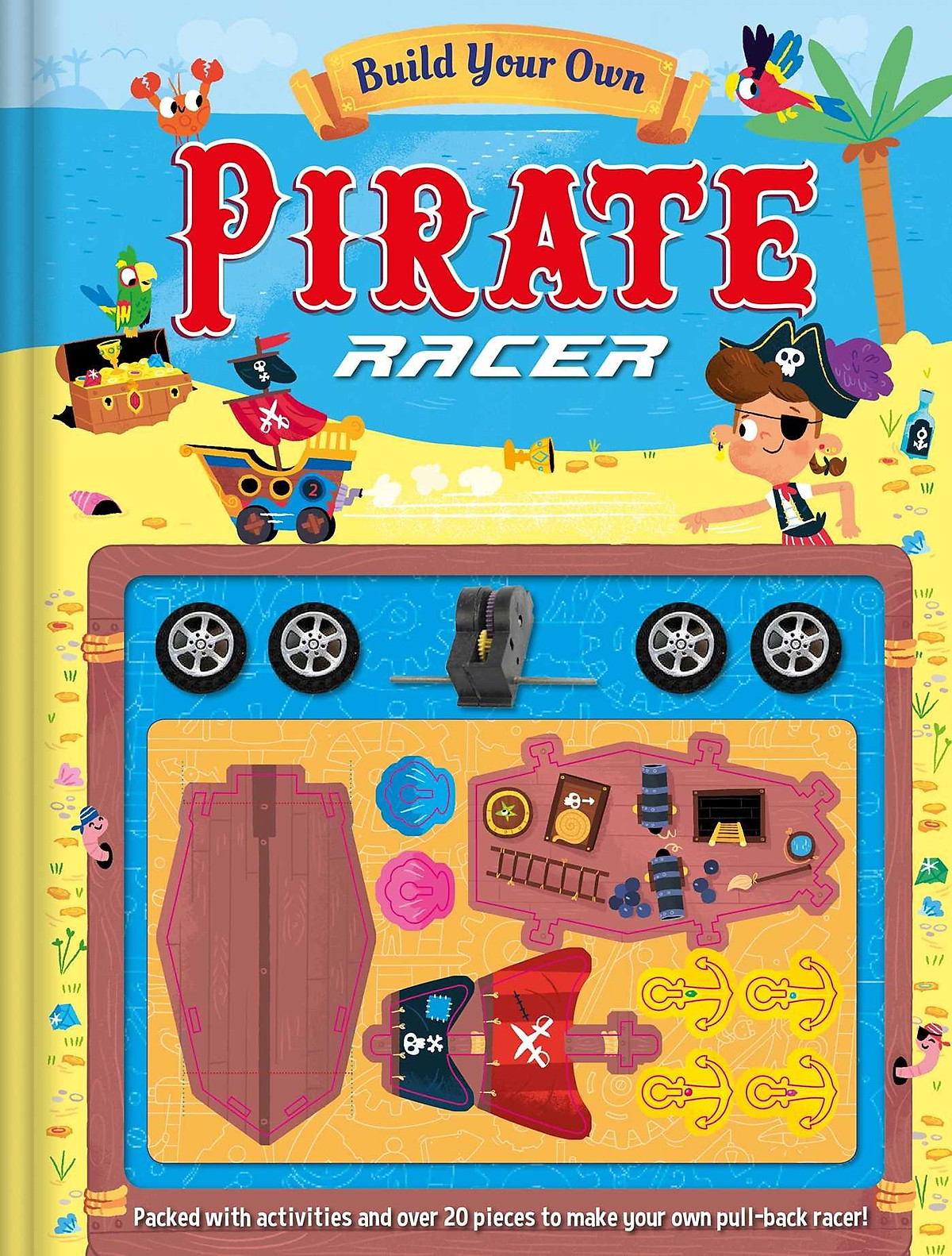 Build Your Own Pirate Racer - Lắp ráp xe đua cướp biển của bé