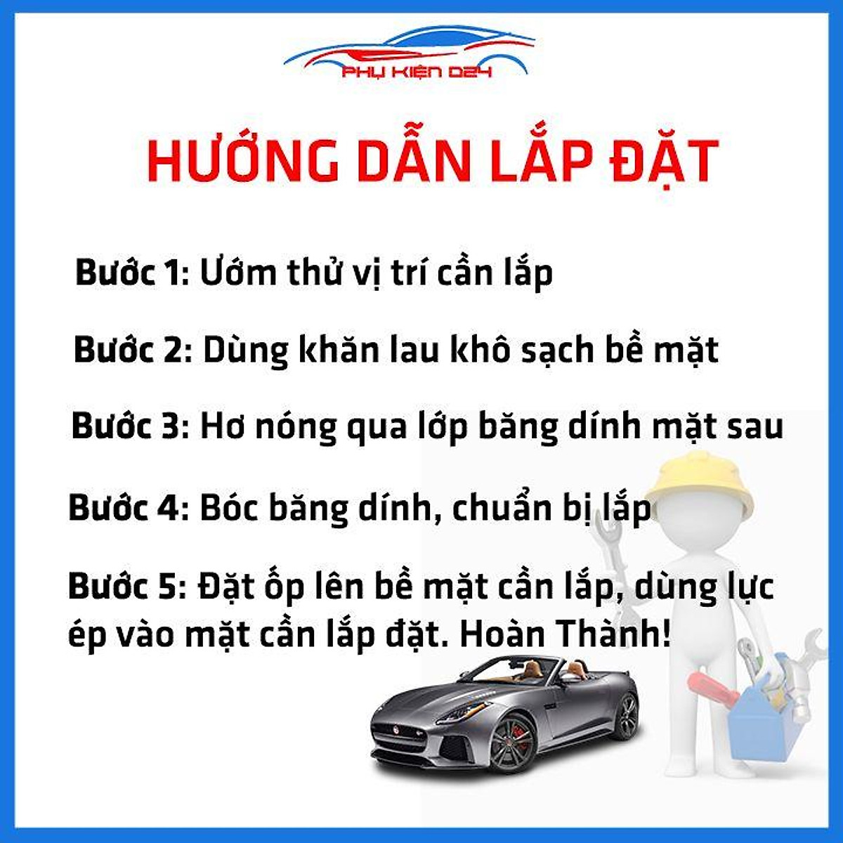Vè che mưa cho xe ô tô Creta 2022-2023 chỉ inox cao cấp