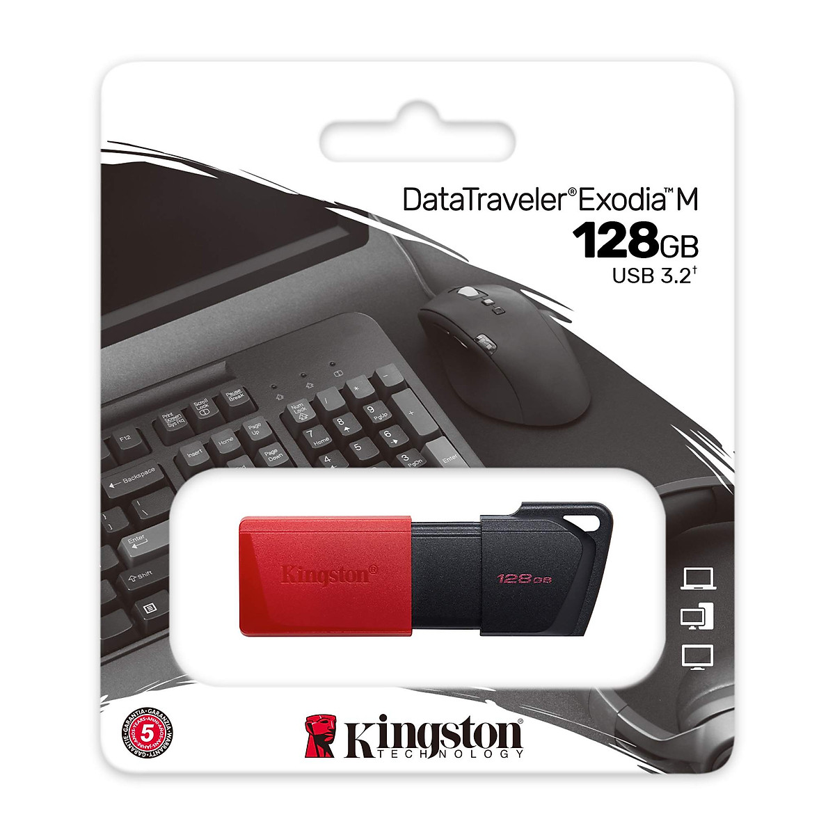 USB Kingston DataTraveler Exodia M USB Flash Drive 32G / 64G / 128G / 256G - Hàng Chính Hãng