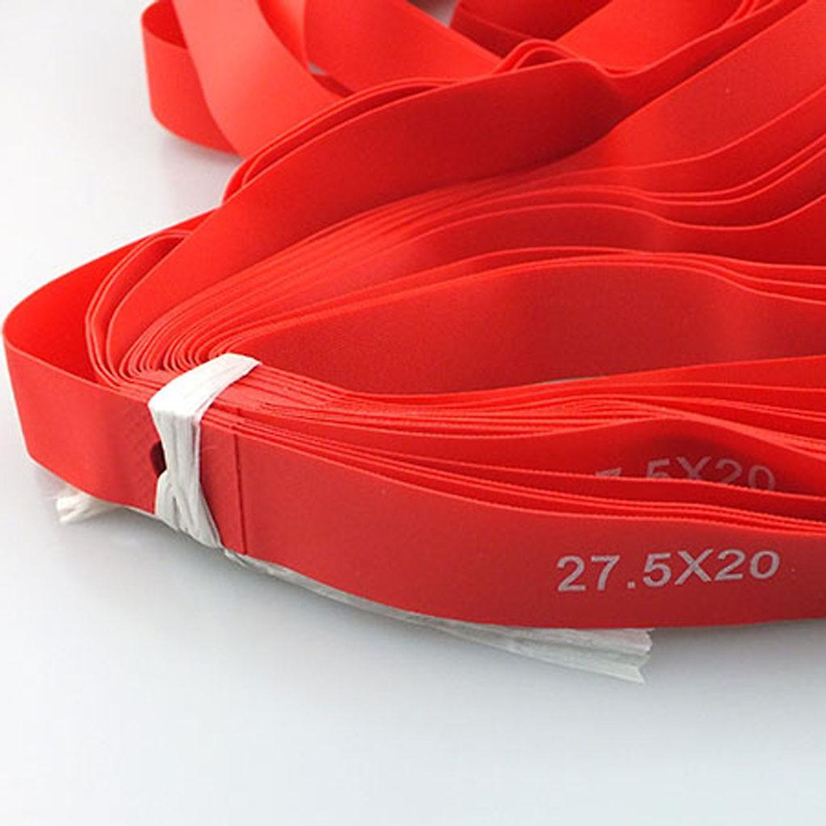 Nastro Antiforatura Per Cerchi Bici - 4 Pezzi PVC Per Ruote 24" Con 2 Levette