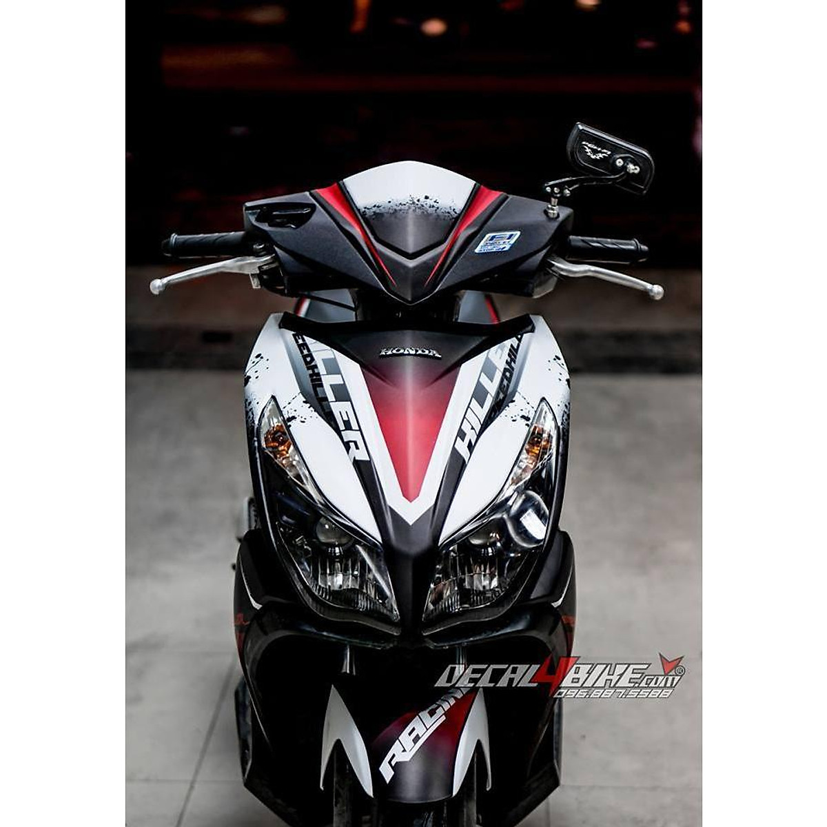 HONDA AIRBLADE 2014 DỌN SƠN TẠI SHOP  Tri Racing Shop