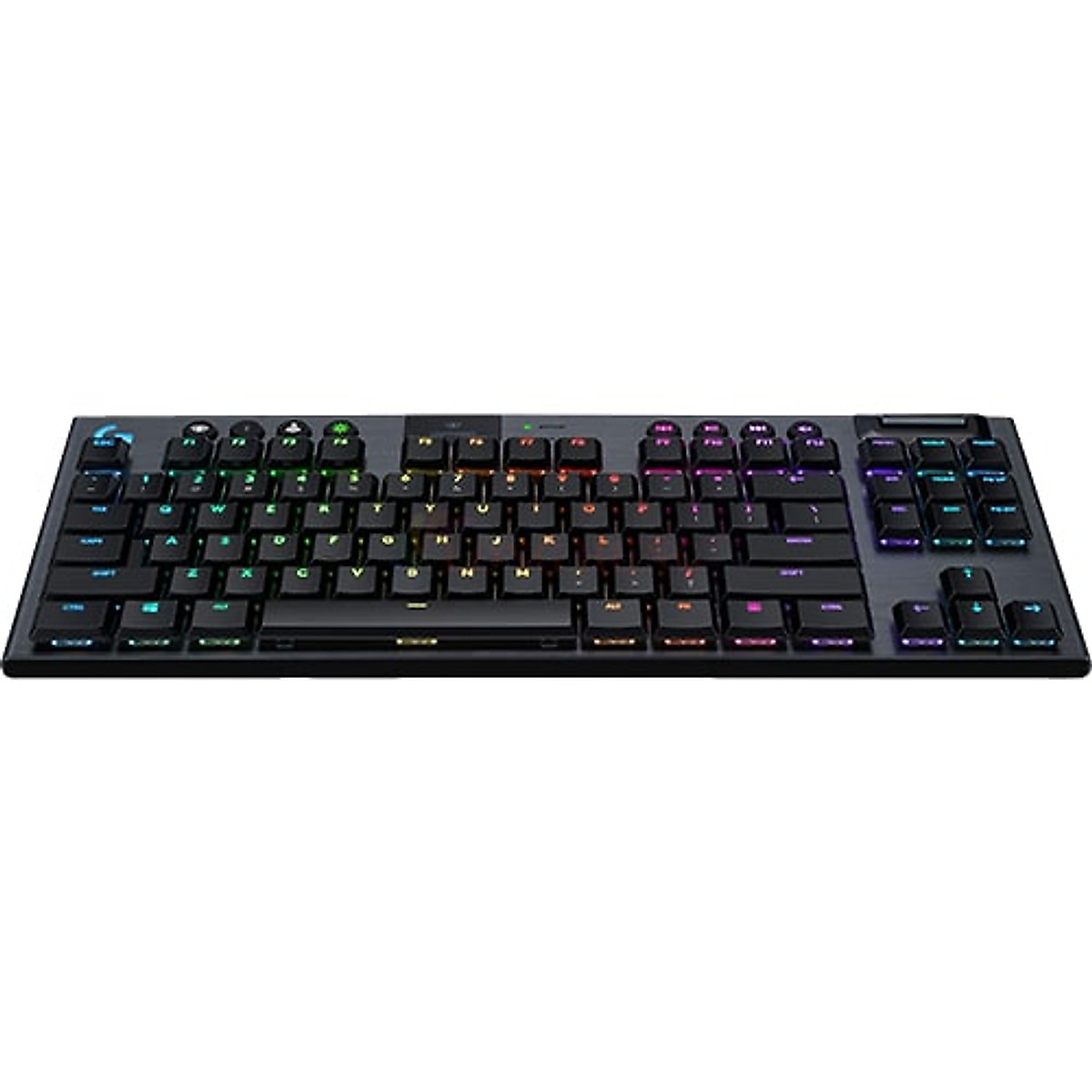 Bàn phím game cơ học không dây Lightspeed Logitech G913 TKL - Không phím số, 3 loại switch cấu hình thấp, Bluetooth/USB, RGB Lightsync - Hàng Chính Hãng