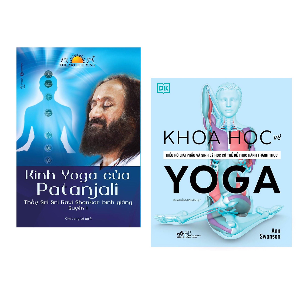 Combo 2 cuốn : Kinh Yoga Của Patanjali + Khoa Học Về Yoga