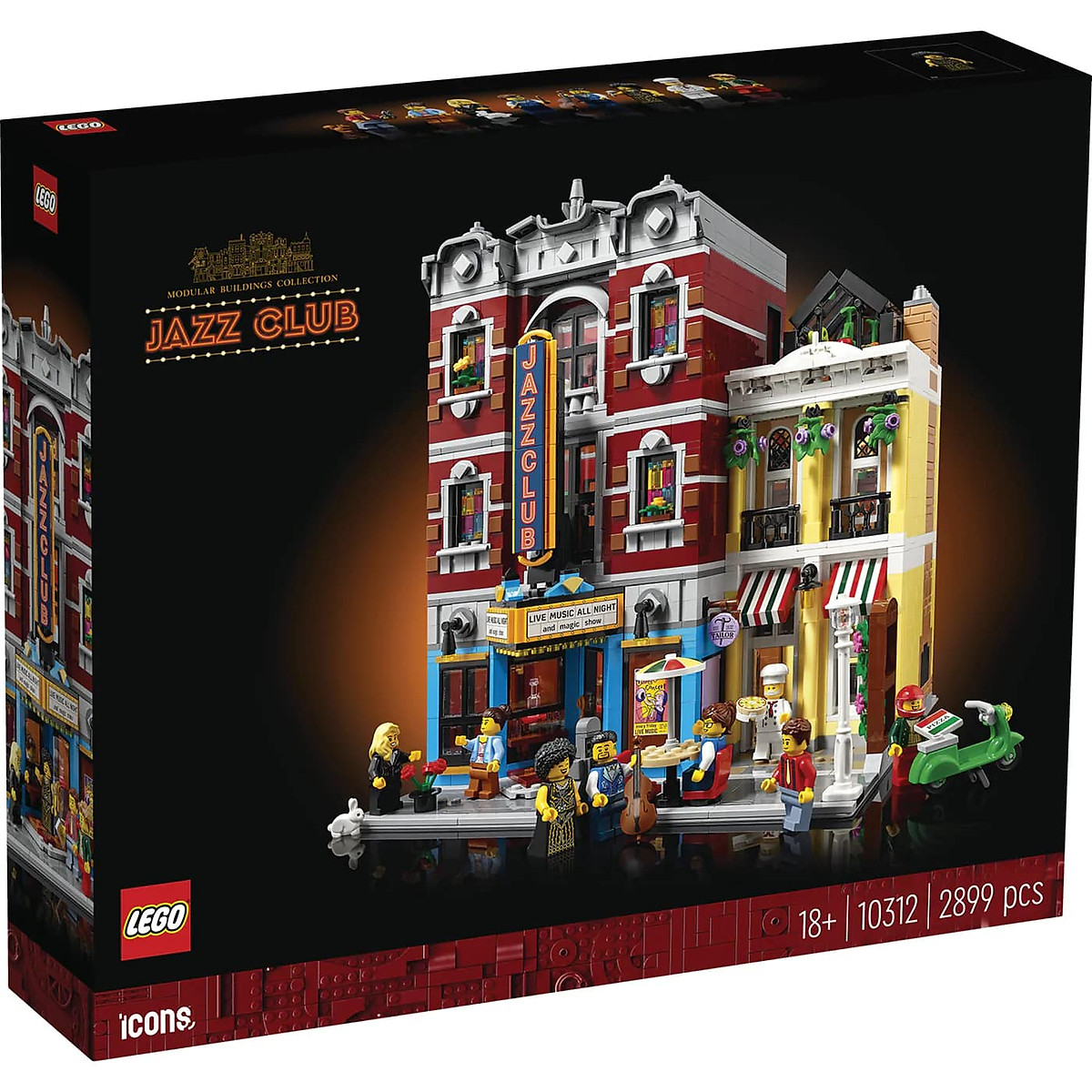 LEGO - 10312 - câu lạc bộ nhạc Jazz 10312 (2899 chi tiết) - Khác