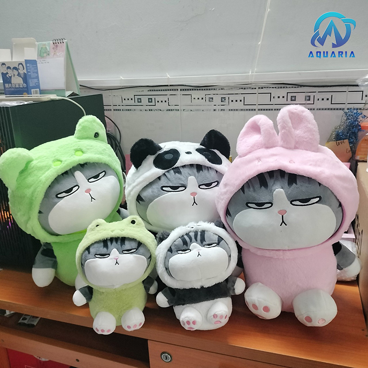 Gấu Bông Thú Nhồi Bông Mèo Hoàng Thượng Quạo Quọ Mập Ú Mặc Áo Hóa Trang Cosplay Siêu Đáng Yêu Gấu Bông Thú Nhồi Bông Mèo Hoàng Thượng Quạo Quọ Mập Ú Mặc Áo Hóa Trang Cosplay Siêu Đáng Yêu