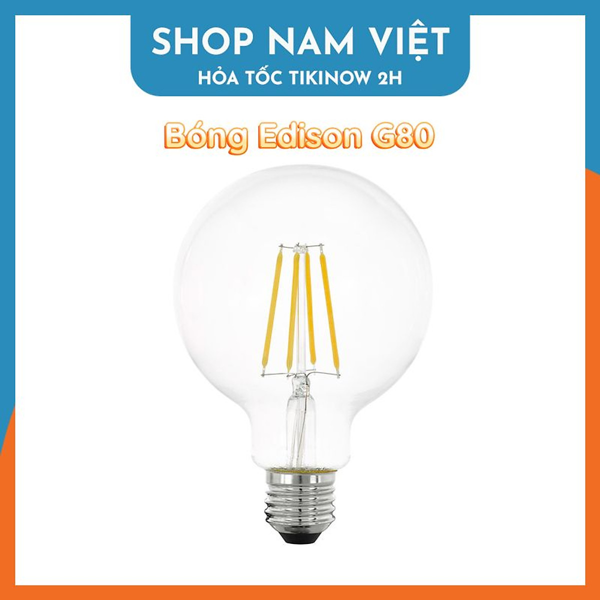 Bóng Đèn Led Bulb, Led Edison Đui E27 Các Loại - Hàng Chính Hãng NAVIVU